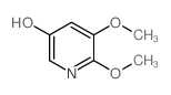 5,6-二甲氧基吡啶-3-醇结构式