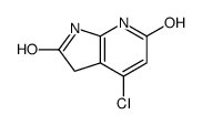 4-chloro-1H-pyrrolo[2,3-b]pyridine-2,6(3H,7H)-dione结构式