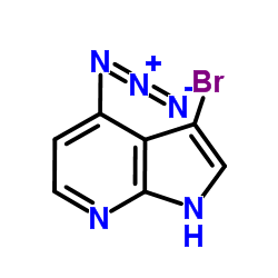 4-Azido-3-bromo-1H-pyrrolo[2,3-b]pyridine Structure