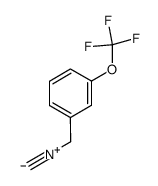 1-(isocyanomethyl)-3-(trifluoromethoxy)benzene结构式