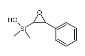 dimethyl(3-phenyloxiran-2-yl)silanol结构式