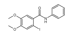 2-iodo-4,5-dimethoxy-N-phenylbenzamide Structure