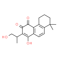 1-Hydroxy-2-(2-hydroxy-1-methylethyl)-8,8-dimethyl-5,6,7,8-tetrahydrophenanthrene-3,4-dione picture