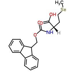 FMOC-L-SELENOMETHIONINE structure