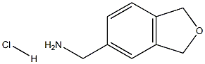 C-(1,3-Dihydro-isobenzofuran-5-yl)-methylamine hydrochloride Structure