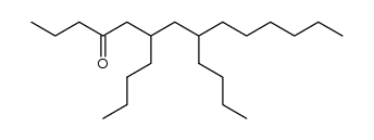 6,8-dibutyltetradecan-4-one Structure