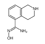 N'-hydroxy-1,2,3,4-tetrahydroisoquinoline-5-carboximidamide结构式