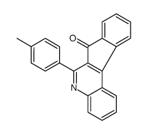 6-(4-methylphenyl)indeno[2,1-c]quinolin-7-one结构式