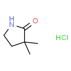 3,3-Dimethylpyrrolidin-2-One Hydrochloride structure