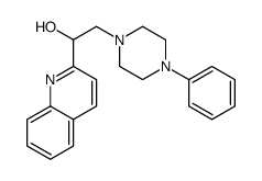 2-(4-phenylpiperazin-1-yl)-1-quinolin-2-ylethanol Structure