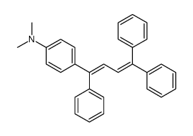 N,N-dimethyl-4-(1,4,4-triphenylbuta-1,3-dienyl)aniline结构式