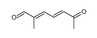 2,4-Heptadienal, 2-methyl-6-oxo-, (2E,4E)- (9CI) Structure