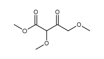 methyl 2,4-dimethoxyacetoacetate结构式