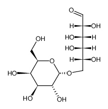 4-O-Α-D-GALACTOPYRANOSYL- D-GALACTOPYRANOSE结构式