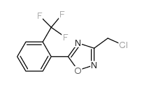 3-(CHLOROMETHYL)-5-(2-(TRIFLUOROMETHYL)PHENYL)-1,2,4-OXADIAZOLE picture