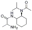 (S)-N-[2-(Acetyl-isopropyl-aMino)-cyclohexyl]-2-aMino-propionaMide结构式