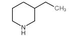 3-乙基哌啶结构式