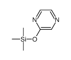 trimethyl(pyrazin-2-yloxy)silane Structure