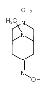 3,9-Diazabicyclo[3.3.1]nonan-7-one,3,9-dimethyl-,oxime(9CI)结构式