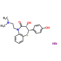 Deacetyl-O-deMethyl DiltiazeM Hydrobromide结构式