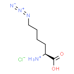 L-Azidonorleucine hydrochloride结构式