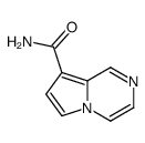 (9CI)-吡咯并[1,2-a]吡嗪-8-羧酰胺结构式