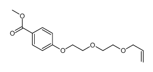 methyl 4-[2-(2-prop-2-enoxyethoxy)ethoxy]benzoate结构式