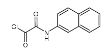 [2]naphthyl-aminooxalyl chloride Structure