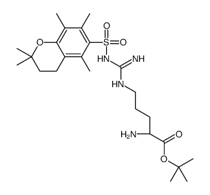 Nomega-(2,2,5,7,8-五甲基苯并吡喃-6-磺酰基)-L-精氨酸叔丁酯图片