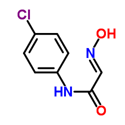 (2E)-N-(4-Chlorophenyl)-2-(hydroxyimino)acetamide structure