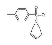 6-(4-methylphenyl)sulfonyl-6-azabicyclo[3.1.0]hex-2-ene结构式