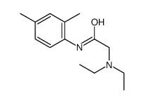 2-(diethylamino)-N-(2,4-dimethylphenyl)acetamide结构式