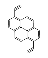 Pyrene, 1,6-diethynyl- structure