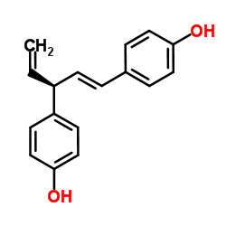 4,4'-(1E)-penta-1,4-diene-1,3-diyldiphenol Structure