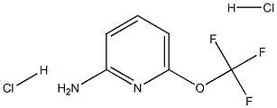 6-(Trifluoromethoxy)pyridin-2-amine dihydrochloride结构式