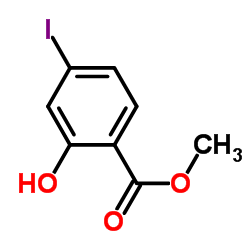 4-碘水杨酸甲酯结构式