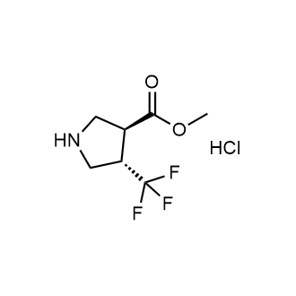 Methyl (3S,4S)-4-(trifluoromethyl)pyrrolidine-3-carboxylate hydrochloride picture