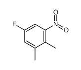 5-Fluoro-1,2-dimethyl-3-nitrobenzene Structure