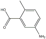 5-AMino-2-Methyl Benzoic Acid Structure