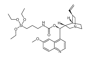 N-TRIETHOXYSILYLPROPYLQUININEURETHAN Structure