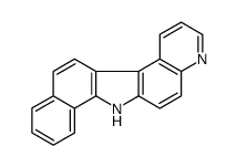 7h-benzo[a]pyrido[3,2-g]carbazole Structure