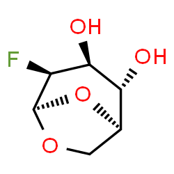 beta-D-Mannopyranose, 1,6-anhydro-2-deoxy-2-fluoro- (9CI) picture