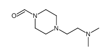 1-Piperazinecarboxaldehyde,4-[2-(dimethylamino)ethyl]-(8CI) structure