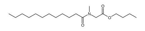 N-lauroylsarcosine butyl ester结构式