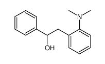 2-(2-dimethylaminophenyl)-1-phenylethanol结构式