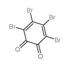 3,5-Cyclohexadiene-1,2-dione,3,4,5,6-tetrabromo- Structure