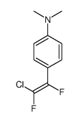 4-(2-chloro-1,2-difluoroethenyl)-N,N-dimethylaniline Structure