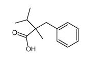 (R)-2-Benzyl-2,3-dimethylbutyric acid Structure