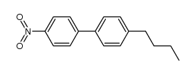 4-butyl-4'-nitro-1,1'-biphenyl结构式