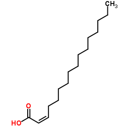 Hexadecenoic acid, (Z)-结构式